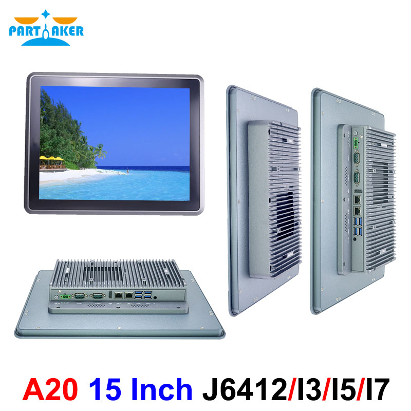 Intel Cpu Core I5 - Partaker 15-calowy przemysłowy panel PC I7