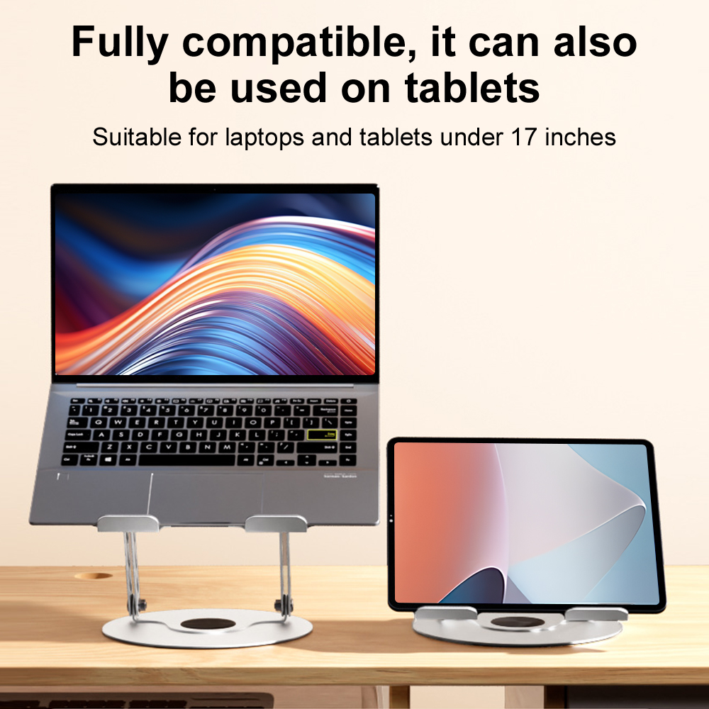 360 °   Obrotowy stojak na lap – Desk Setup Ergonomic recenzja i cena