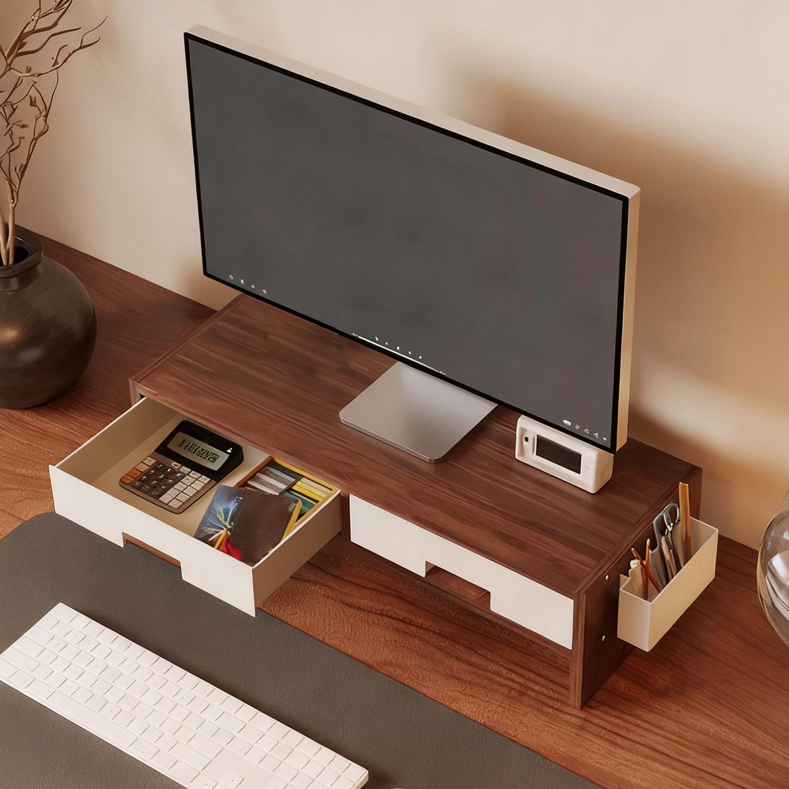 Podstawka pod monitor z podwój – Desk Setup Ergonomic recenzja i cena