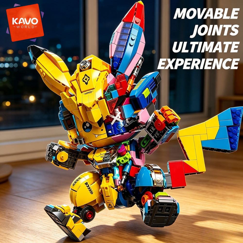 KAVOWORLD 1505 elementów Mecha – Desk Setup Enthusiast recenzja i cena