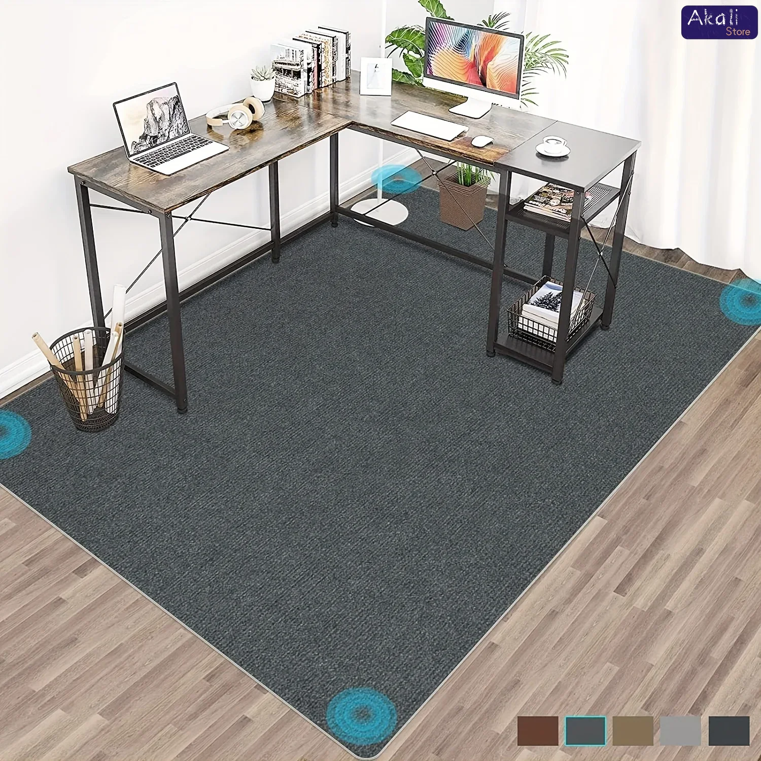 Duży dywanik na krzesło biurow – Desk Setup Ergonomic recenzja i cena