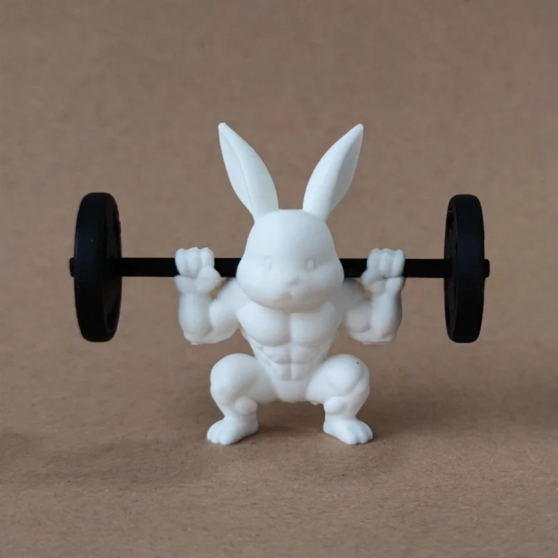 6cm Królik Muscle Bunny Dekora – Desk Setup Nature recenzja i cena